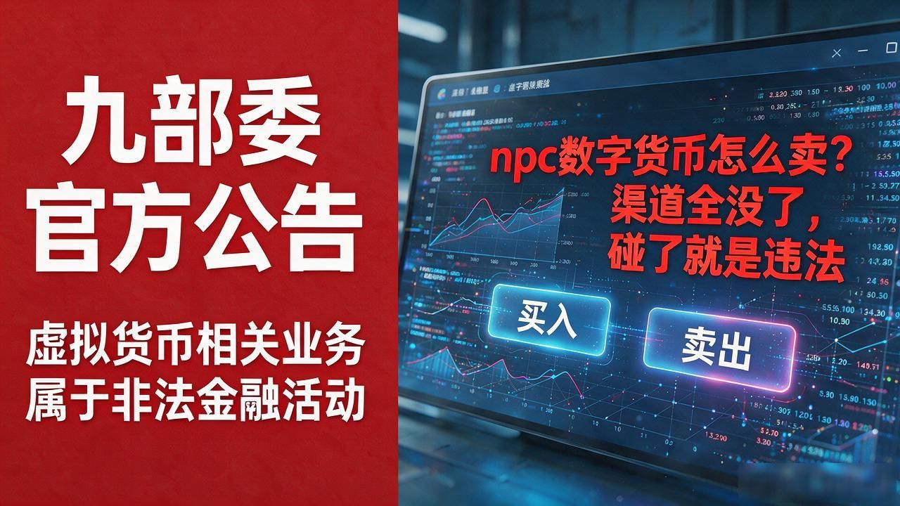 npc数字货币如何卖_金融合规 数字资产变现 NPC虚拟货币 非法金融活动