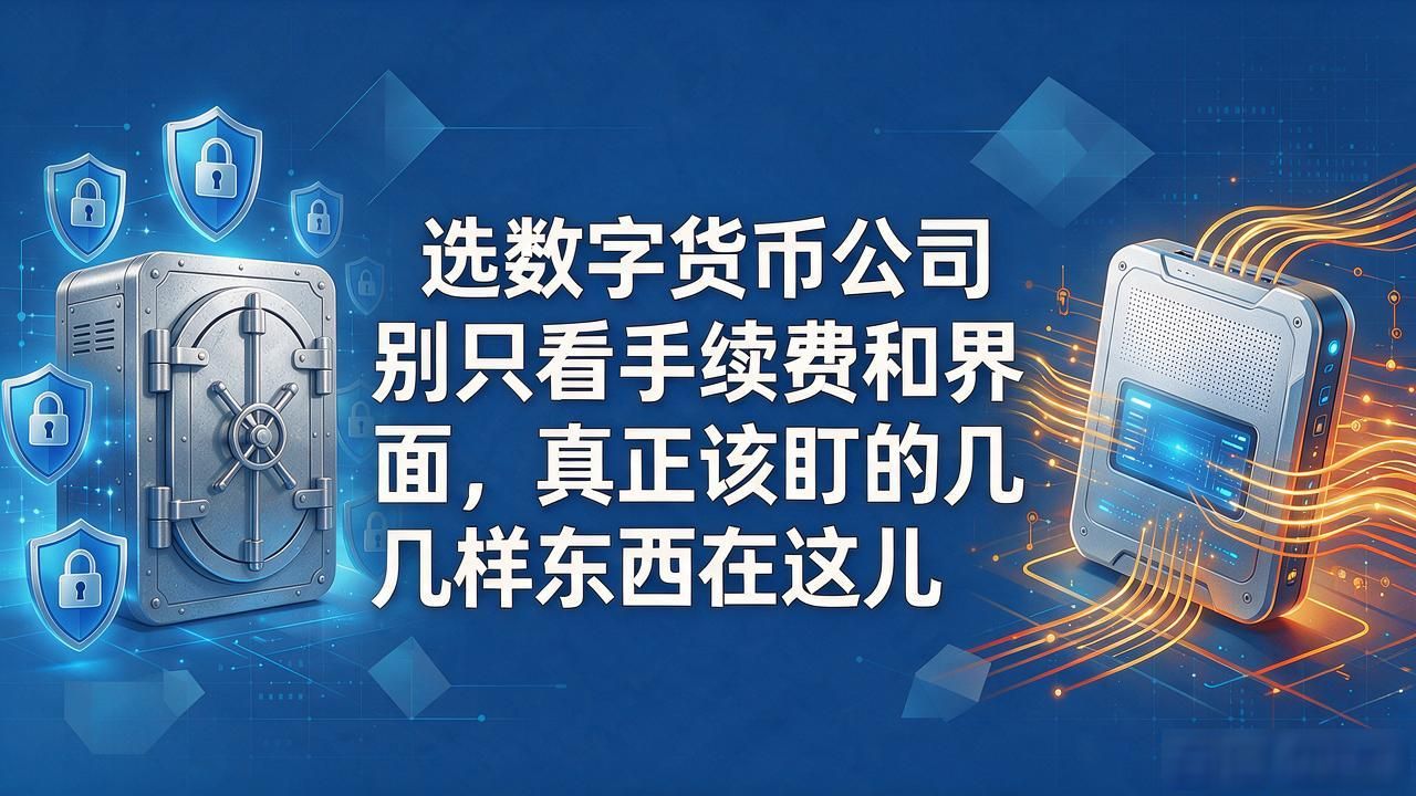 怎样选择数字货币公司_数字货币公司资金托管方式_加密货币平台合规监管牌照选择方法
