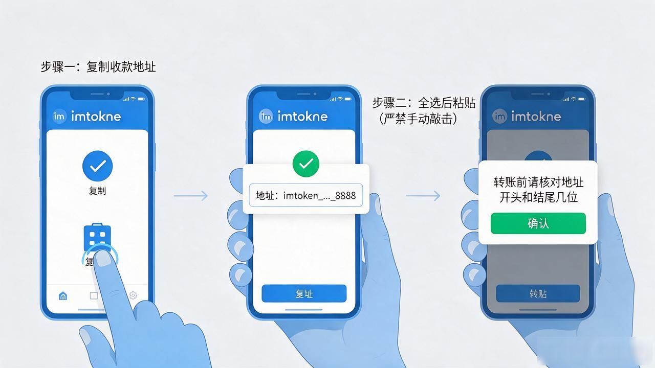 imtoken复制地址注意事项_imtoken钱包地址在哪里看_imtoken钱包地址查询