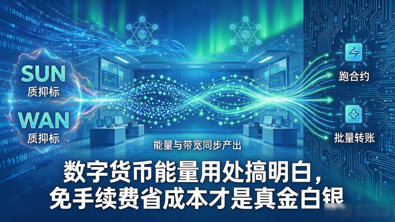 USDT交易免手续费技巧_波场TRC20能量质押省钱攻略_数字货币能量用处