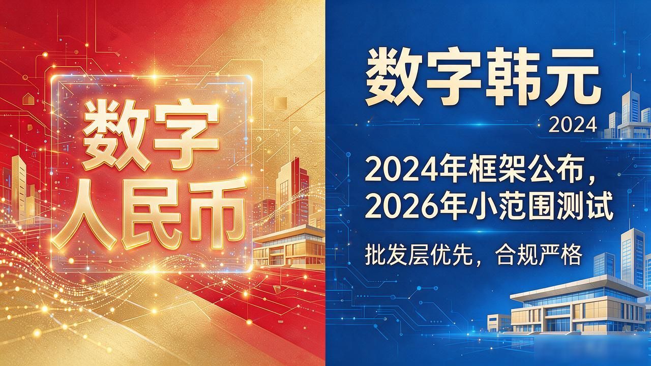 东北亚数字人民币试点_中国和韩国数字货币_韩国数字韩元跨境支付