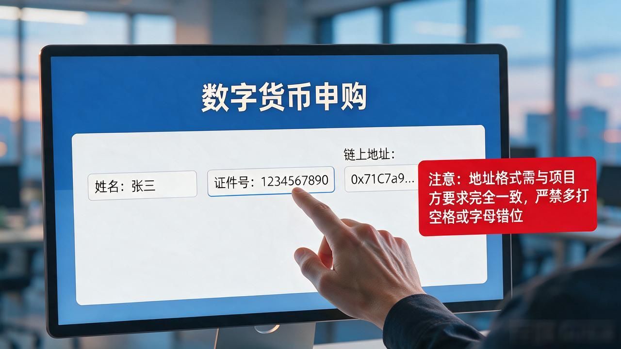 数字货币申请中签_代币申购规则研究_申购信息核对技巧