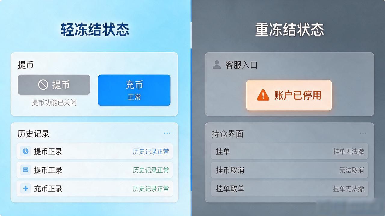 交易所账户冻结原因_数字货币被封账户_KYC认证材料不全导致提币受阻