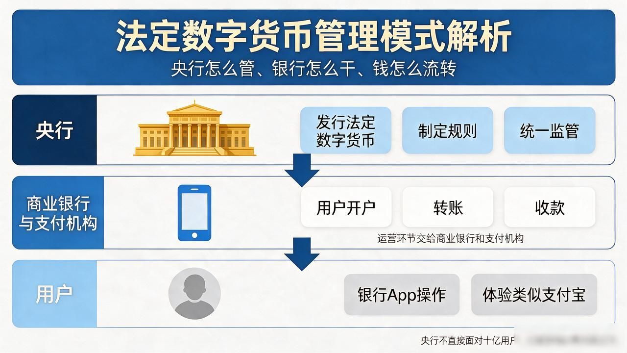 法定数字货币发行运营清算机制解析_数字人民币管理模式央行与商业银行职责划分_法定数字货币管理模式