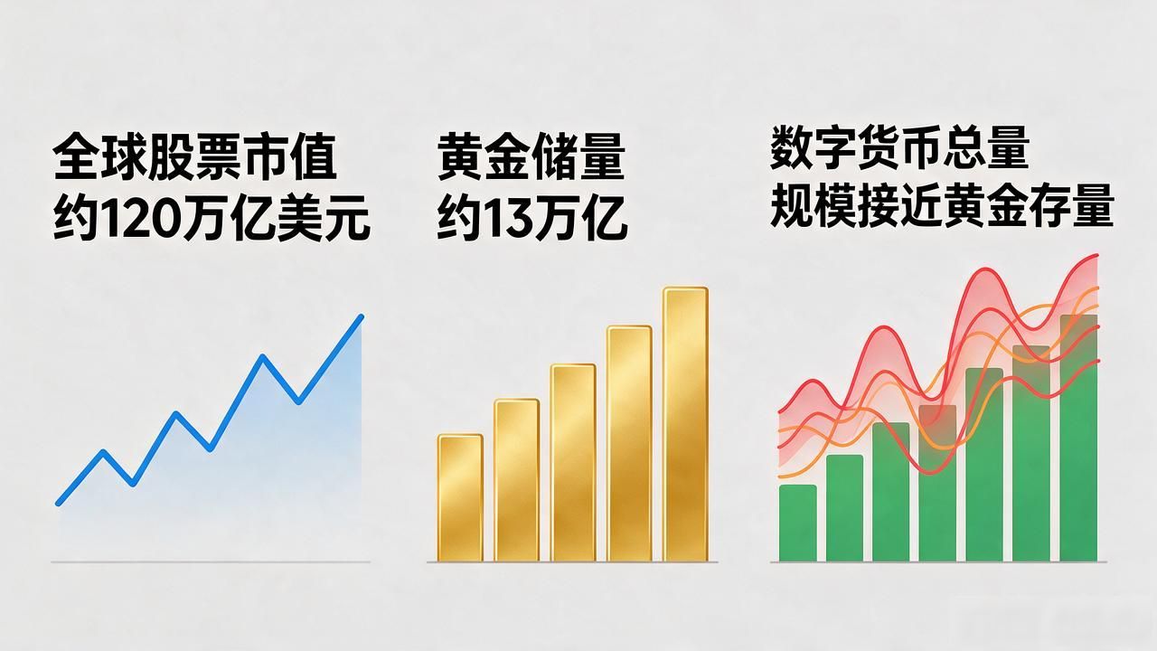 数字货币经济总量_DeFi稳定币年处理规模_数字货币总市值与全球GDP对比